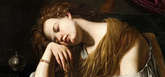 La Maddalena di Artemisa Gentileschi (XVII sec.)